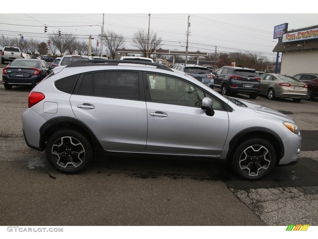 2014 XV Crosstrek 2.0i Limited - Ice Silver Metallic / Black photo #4