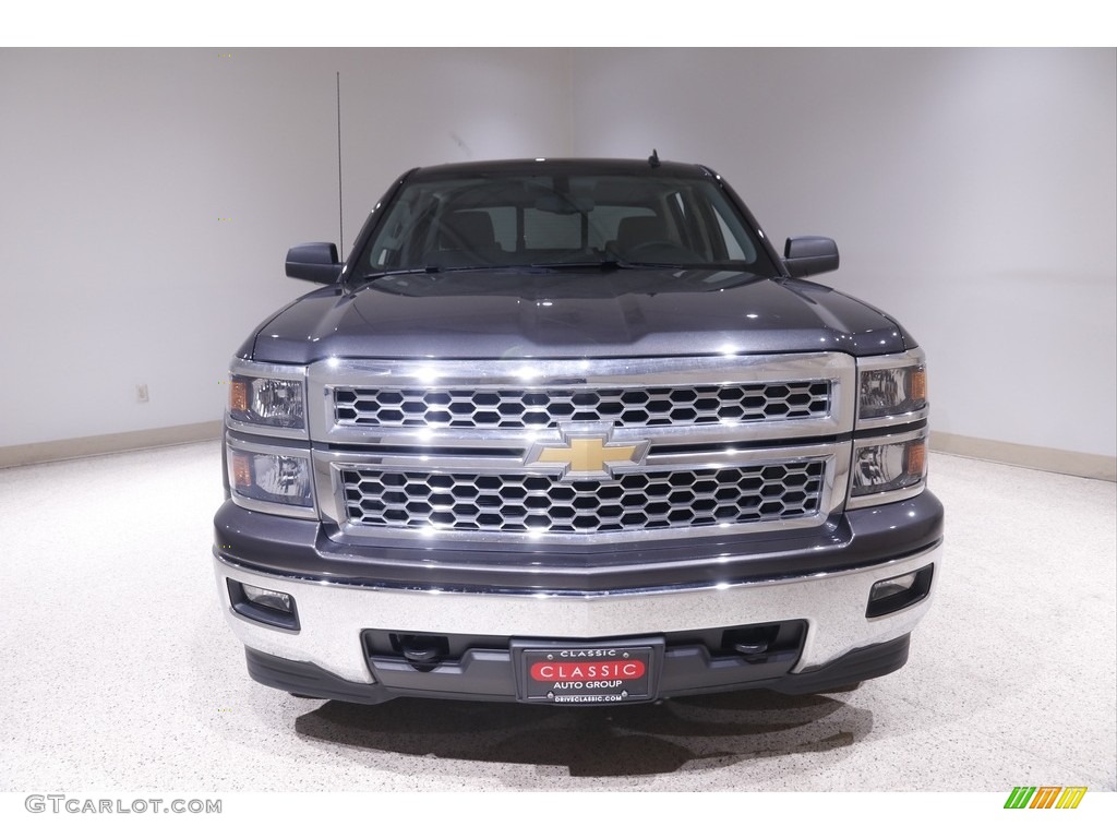 2014 Silverado 1500 LT Crew Cab 4x4 - Tungsten Metallic / Jet Black/Dark Ash photo #2