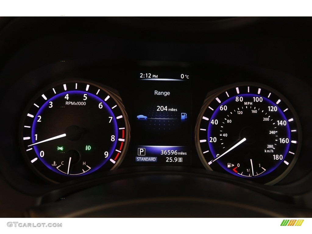 2017 Infiniti Q50 3.0t AWD Gauges Photos