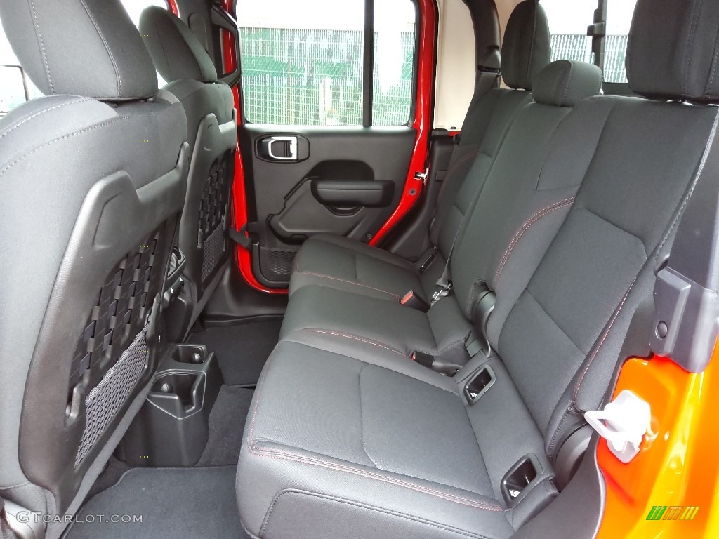 Black Interior 2022 Jeep Gladiator Rubicon 4x4 Photo #143804819