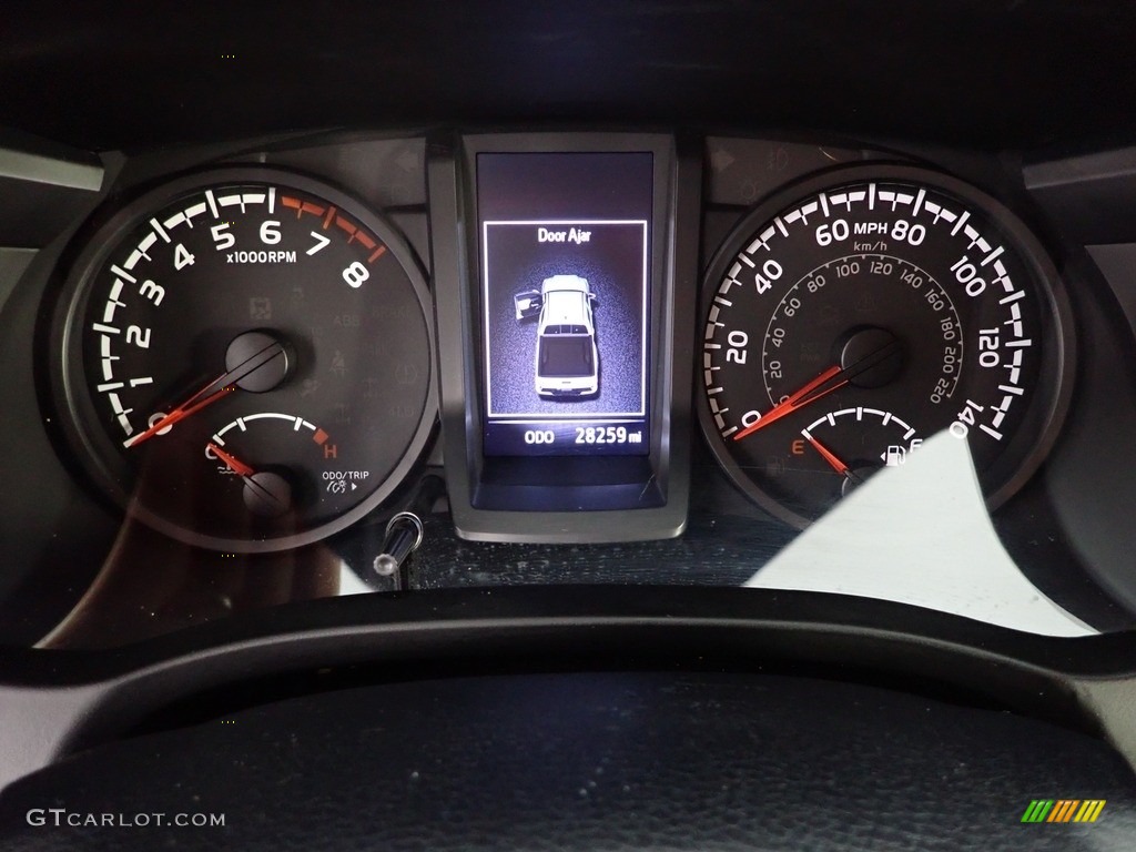 2019 Tacoma SR Double Cab 4x4 - Cement Gray / Cement Gray photo #20