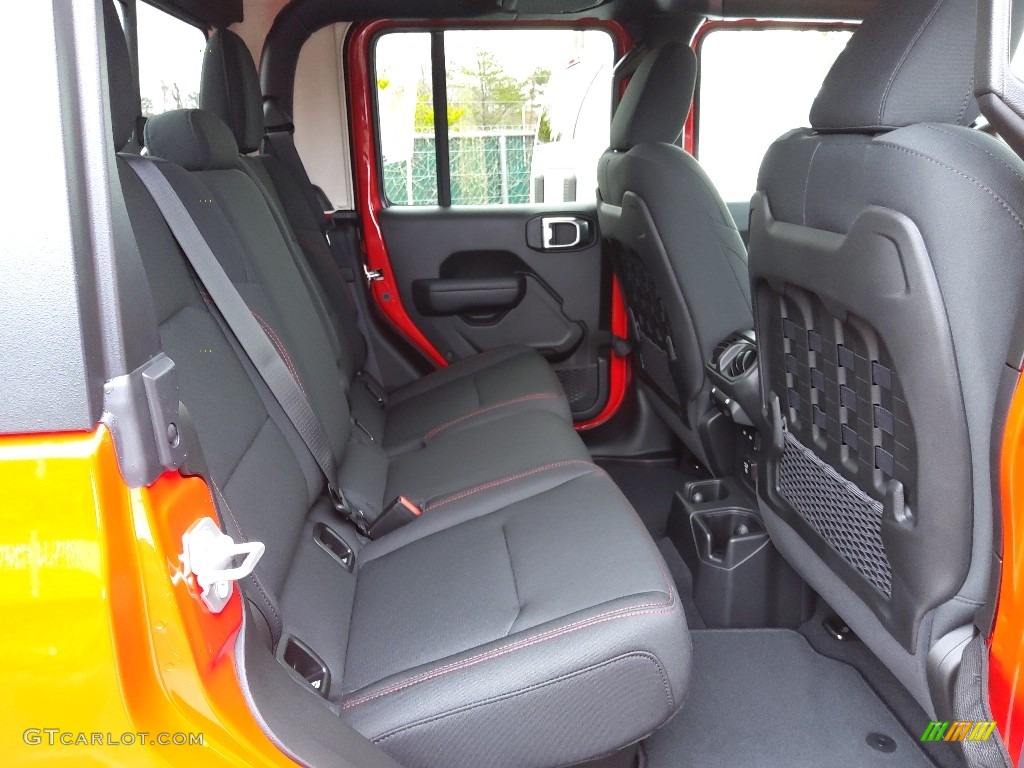 Black Interior 2022 Jeep Gladiator Rubicon 4x4 Photo #143804852