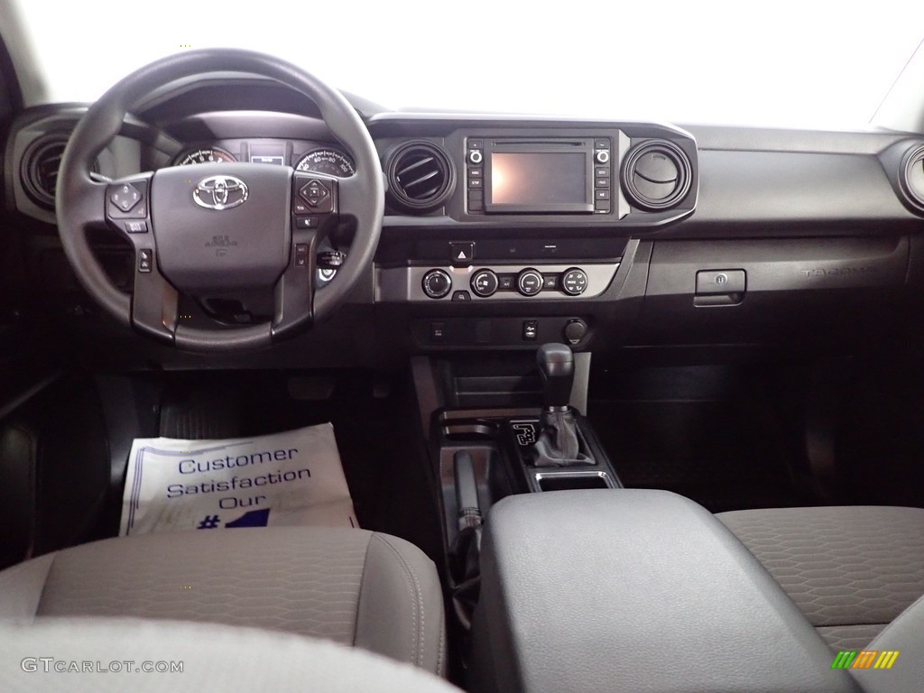 2019 Tacoma SR Double Cab 4x4 - Cement Gray / Cement Gray photo #27