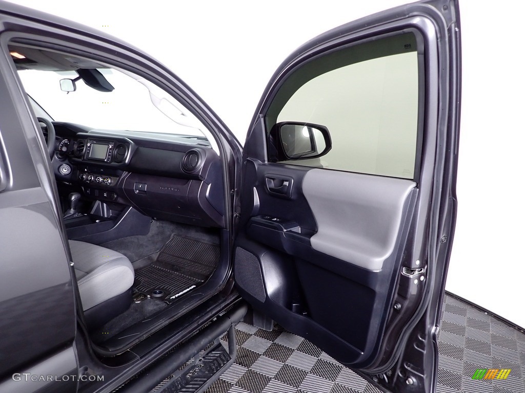2019 Tacoma SR Double Cab 4x4 - Cement Gray / Cement Gray photo #28