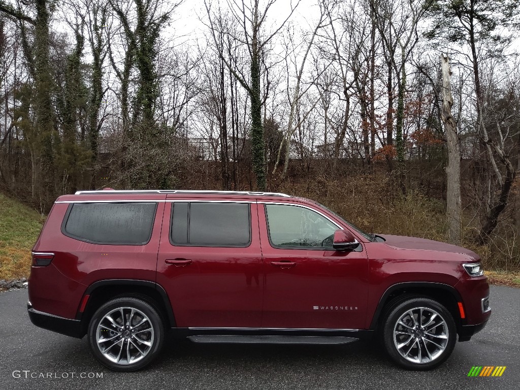 Velvet Red Pearl 2022 Jeep Wagoneer Series II 4x4 Exterior Photo #143805200