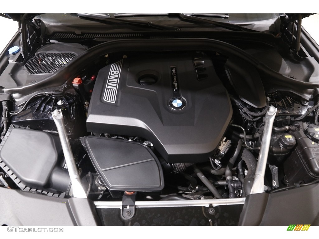 2019 5 Series 530i xDrive Sedan - Carbon Black Metallic / Black photo #21