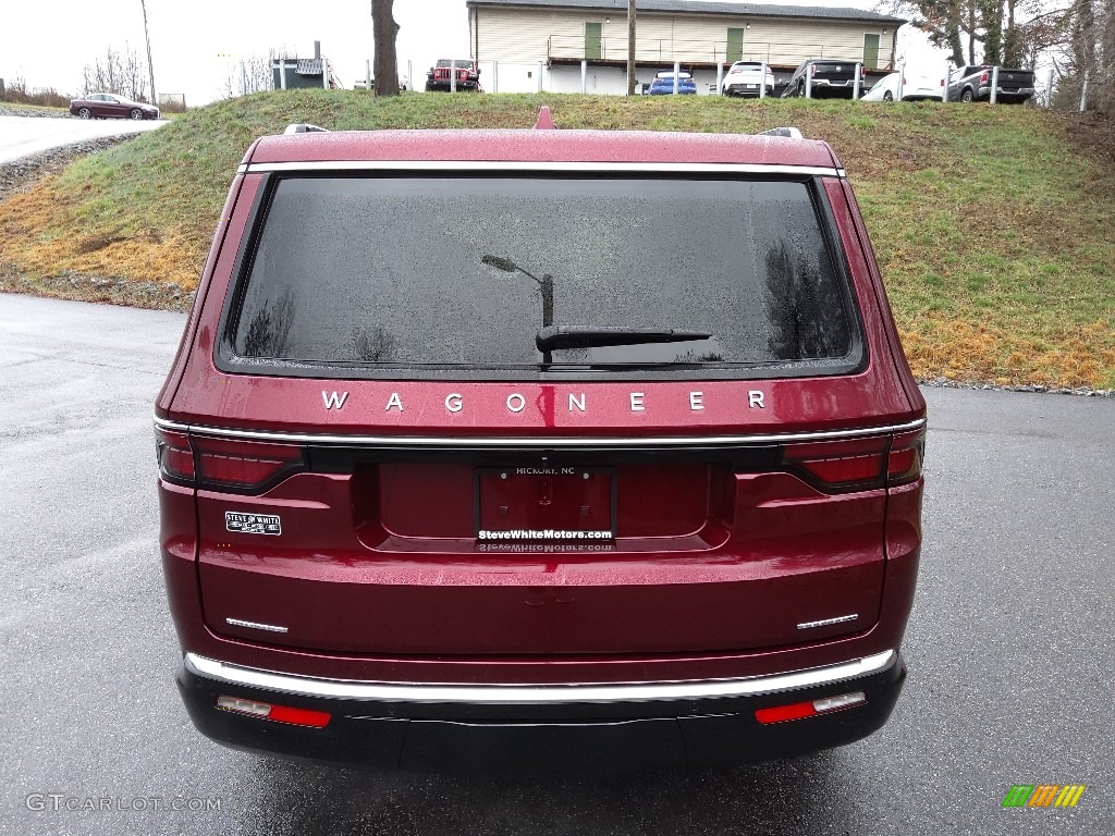 2022 Wagoneer Series II 4x4 - Velvet Red Pearl / Sea Salt/Black photo #7