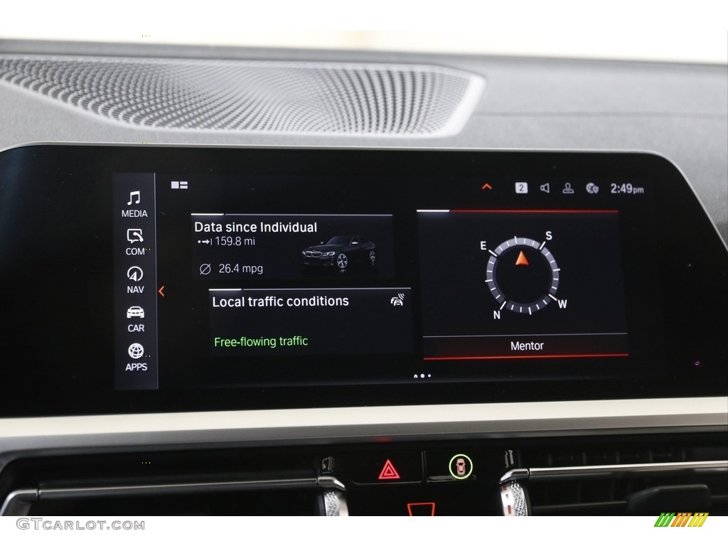 2020 3 Series M340i xDrive Sedan - Black Sapphire Metallic / Black photo #12