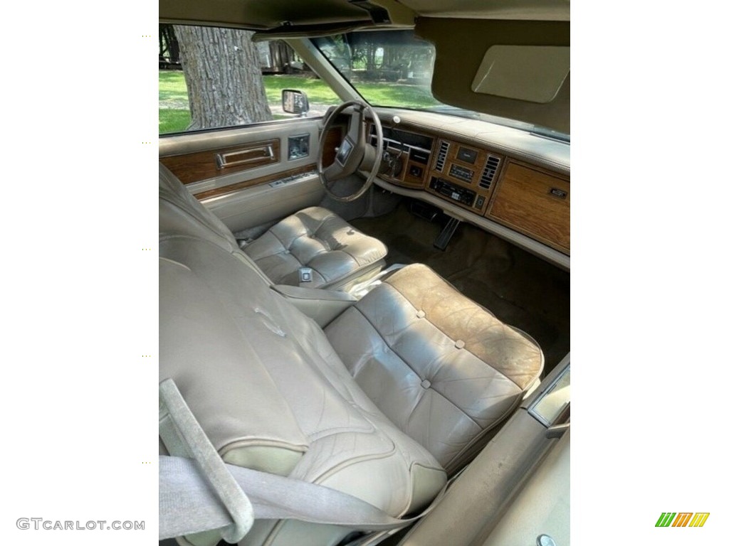 1981 Cadillac Eldorado Coupe Front Seat Photo #143805638