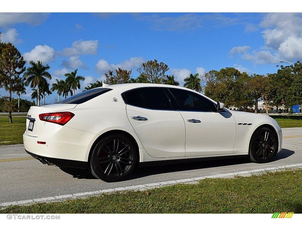 2015 Ghibli S Q4 - Bianco (White) / Nero/Rosso photo #4