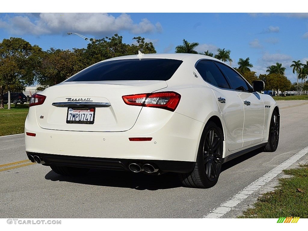 2015 Ghibli S Q4 - Bianco (White) / Nero/Rosso photo #5