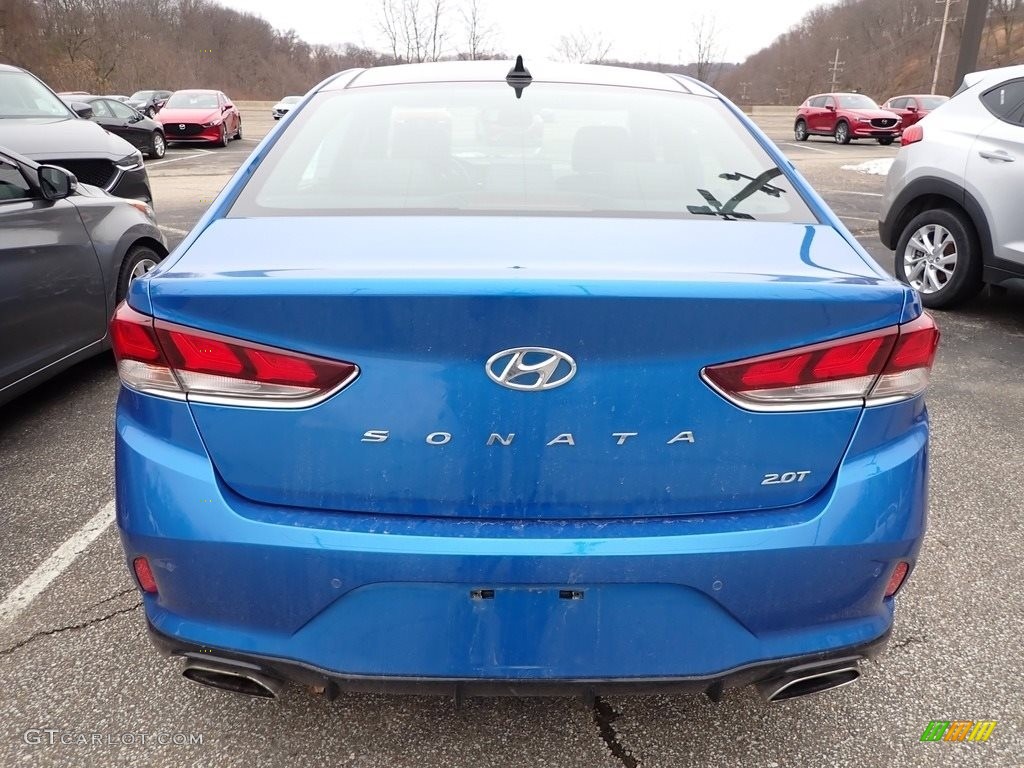 2019 Sonata Limited - Electric Blue / Black photo #4