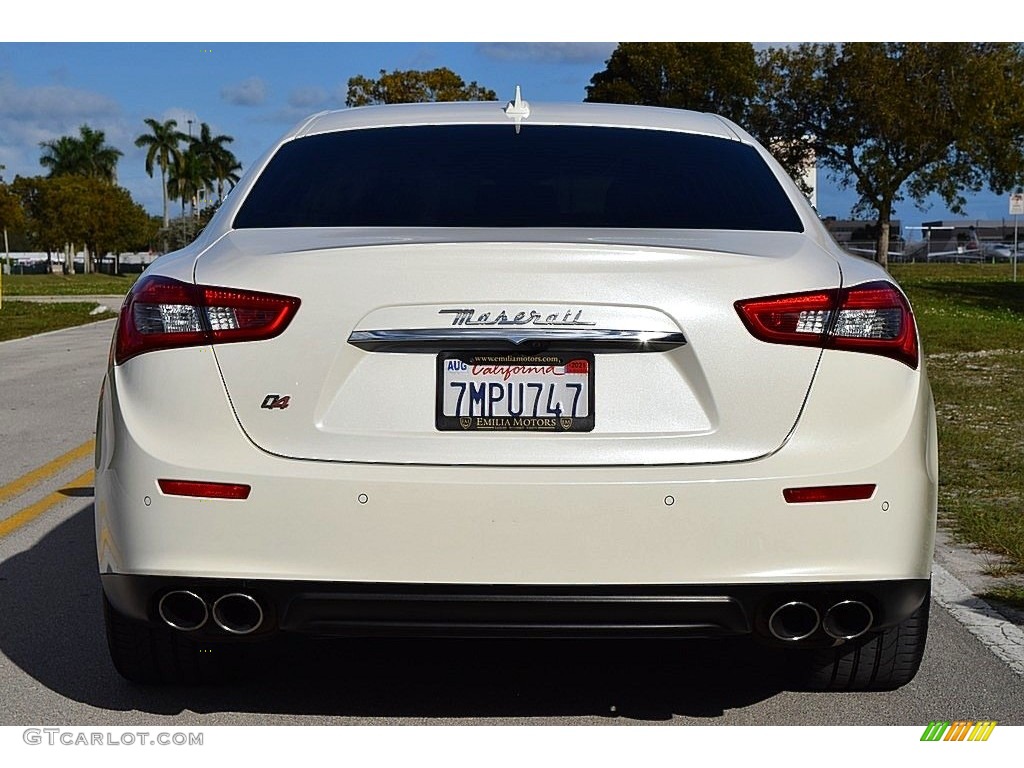 2015 Ghibli S Q4 - Bianco (White) / Nero/Rosso photo #6