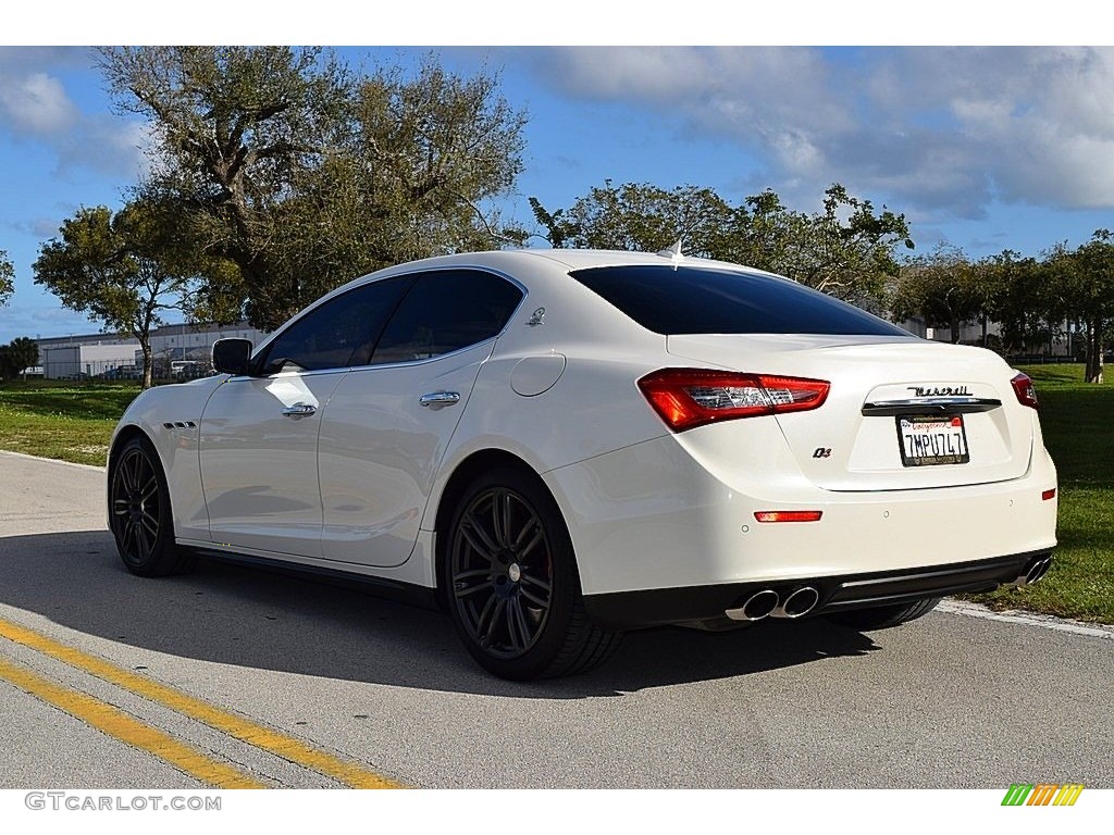 2015 Ghibli S Q4 - Bianco (White) / Nero/Rosso photo #7