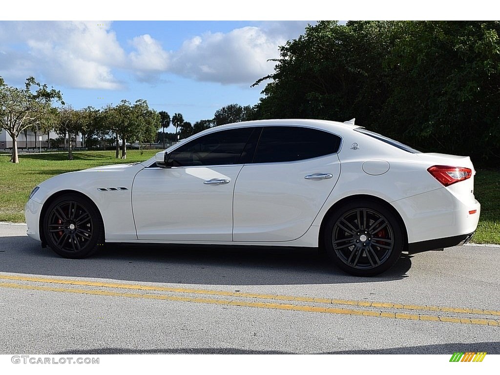 2015 Ghibli S Q4 - Bianco (White) / Nero/Rosso photo #8