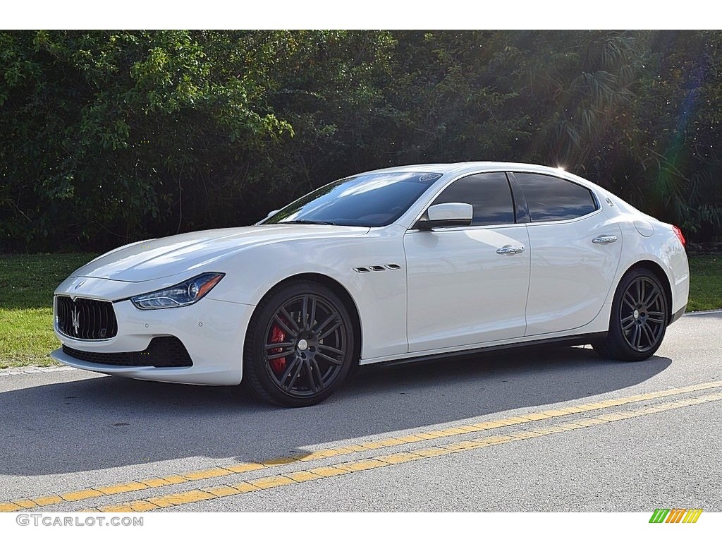 2015 Ghibli S Q4 - Bianco (White) / Nero/Rosso photo #9