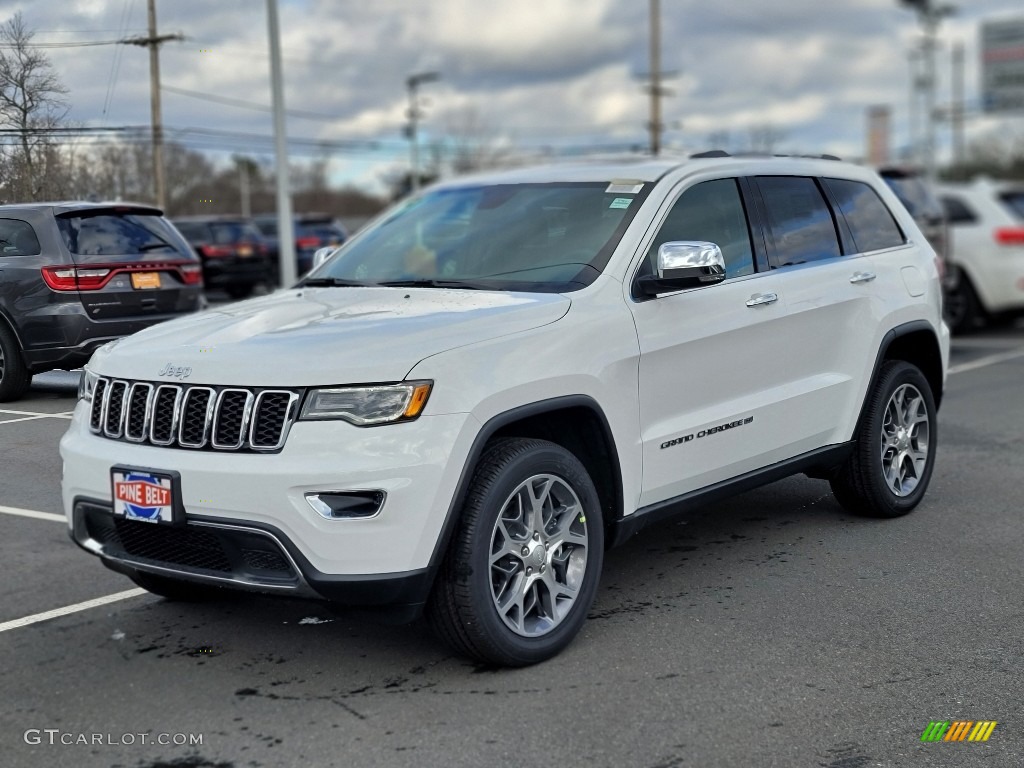 Bright White 2022 Jeep Grand Cherokee Limited 4x4 Exterior Photo #143806351
