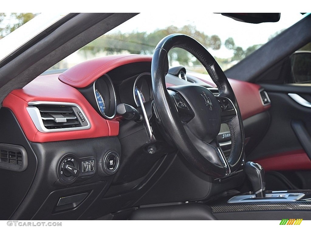 2015 Ghibli S Q4 - Bianco (White) / Nero/Rosso photo #16
