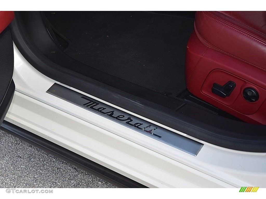 2015 Ghibli S Q4 - Bianco (White) / Nero/Rosso photo #18