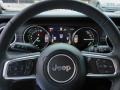 Black 2022 Jeep Wrangler Unlimited Sahara 4XE Hybrid Steering Wheel