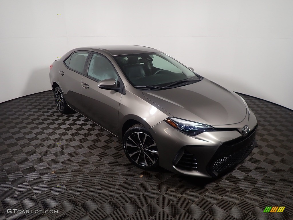 2017 Corolla SE - Falcon Gray Metallic / Black photo #3