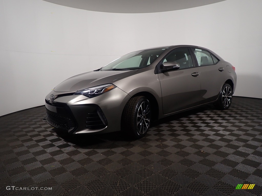 2017 Corolla SE - Falcon Gray Metallic / Black photo #8