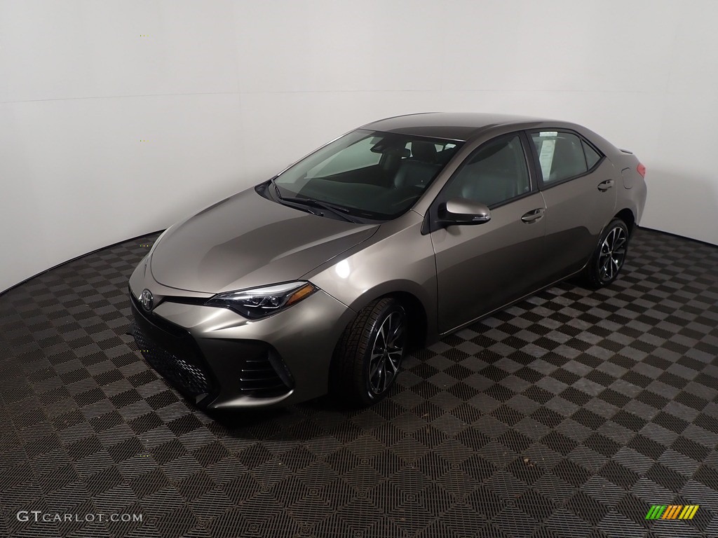 2017 Corolla SE - Falcon Gray Metallic / Black photo #9