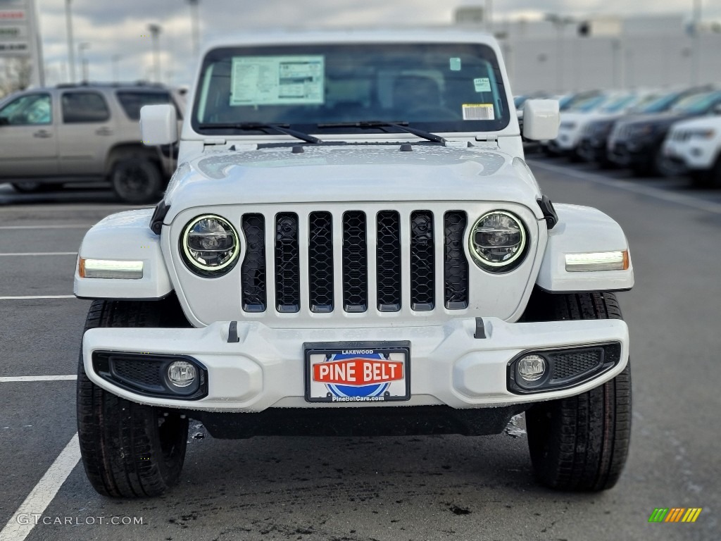 2022 Gladiator Overland 4x4 - Bright White / Black photo #2