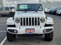 2022 Bright White Jeep Gladiator Overland 4x4  photo #2