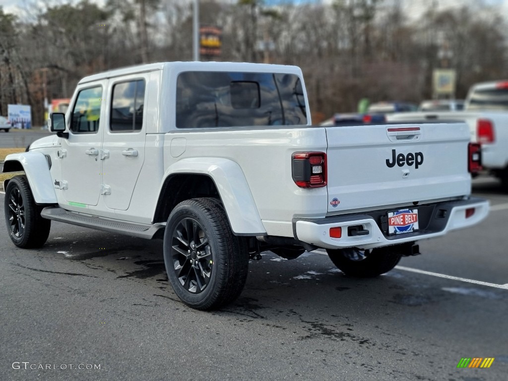2022 Gladiator Overland 4x4 - Bright White / Black photo #4