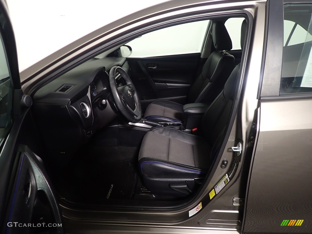 2017 Corolla SE - Falcon Gray Metallic / Black photo #22