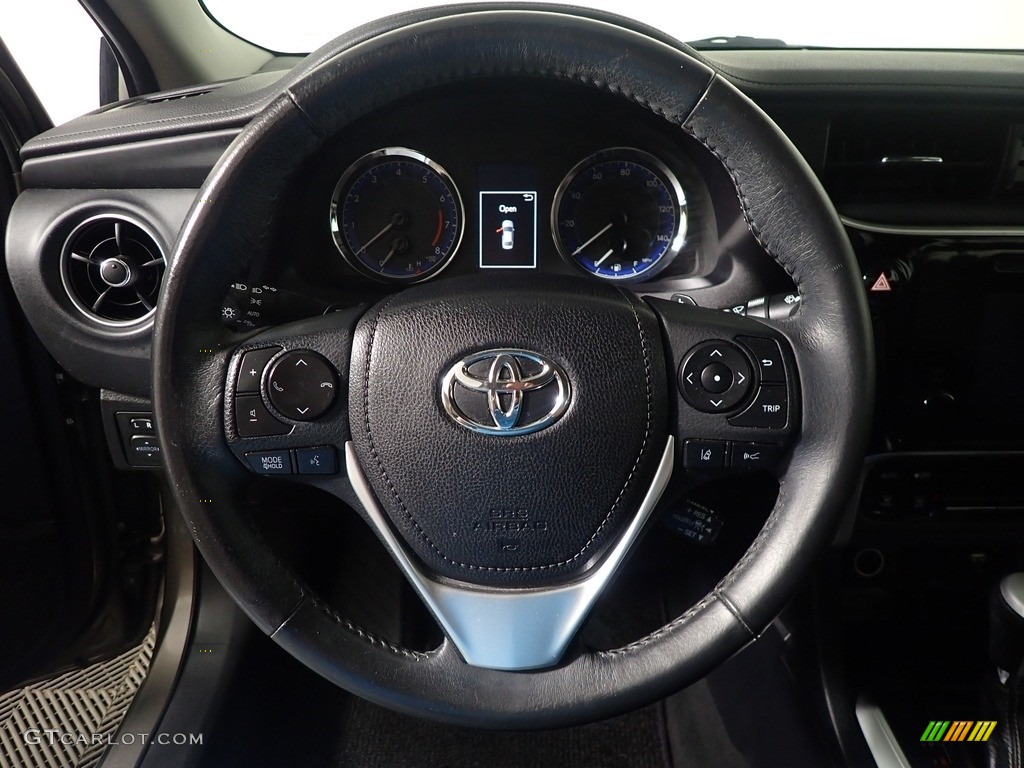 2017 Corolla SE - Falcon Gray Metallic / Black photo #27