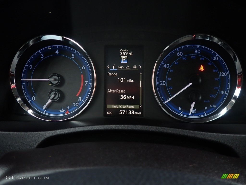 2017 Corolla SE - Falcon Gray Metallic / Black photo #28