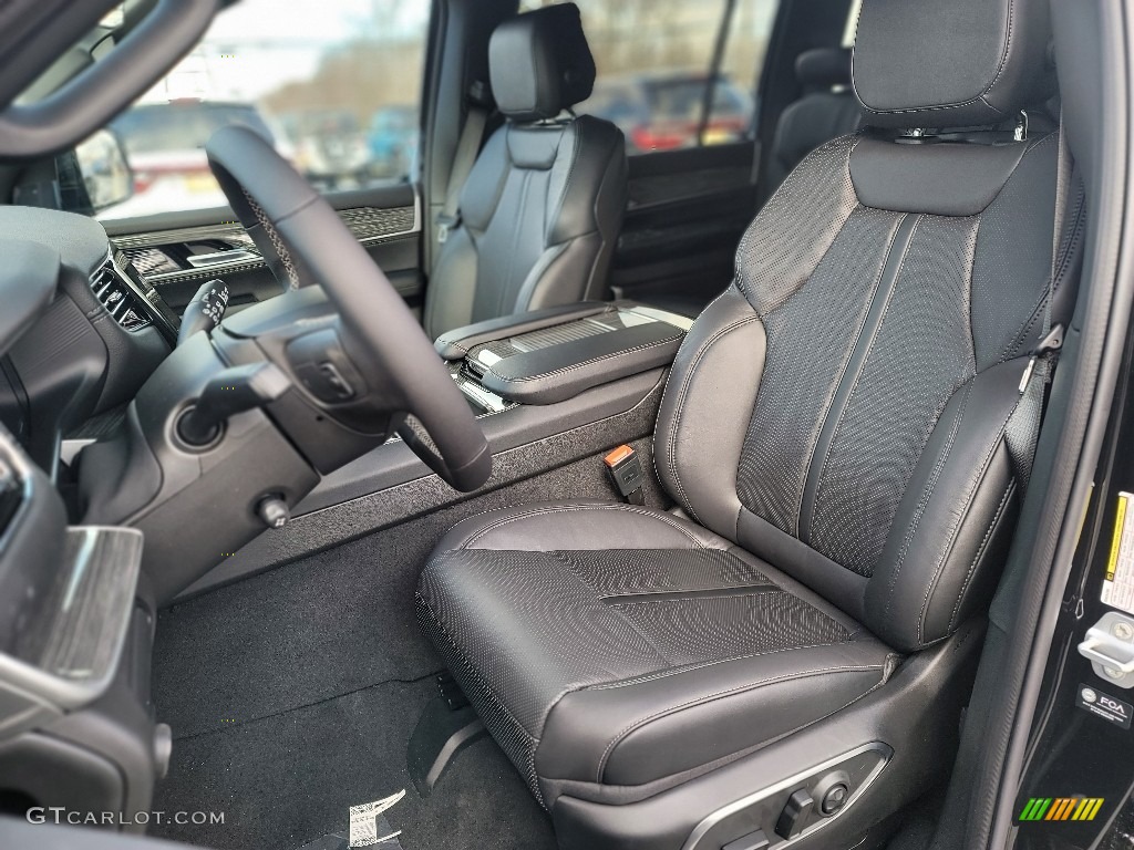 Global Black Interior 2022 Jeep Wagoneer Series III 4x4 Photo #143807956