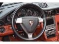 2006 Porsche 911 Terracotta Interior Steering Wheel Photo