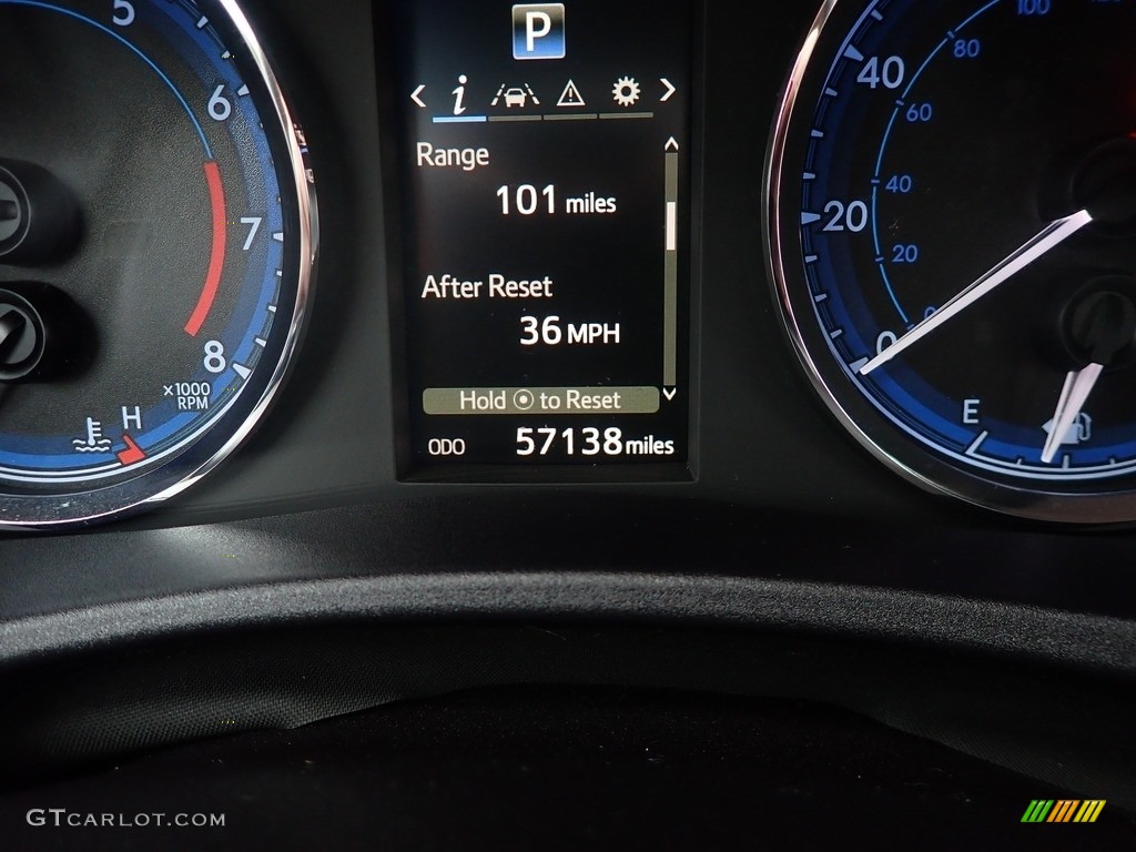 2017 Corolla SE - Falcon Gray Metallic / Black photo #43