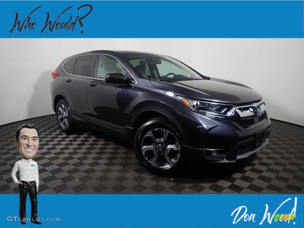 2019 CR-V EX-L AWD - Gunmetal Metallic / Gray photo #1