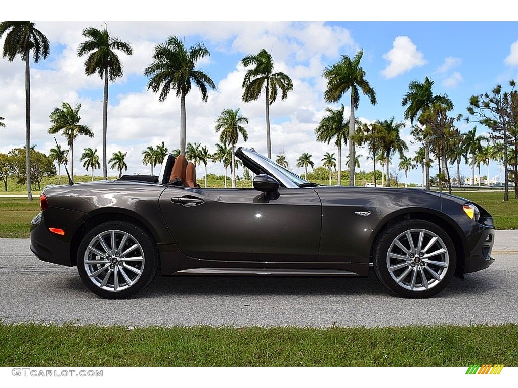Grigio Moda Meteor Grey 2017 Fiat 124 Spider Lusso Roadster Exterior Photo #143808199