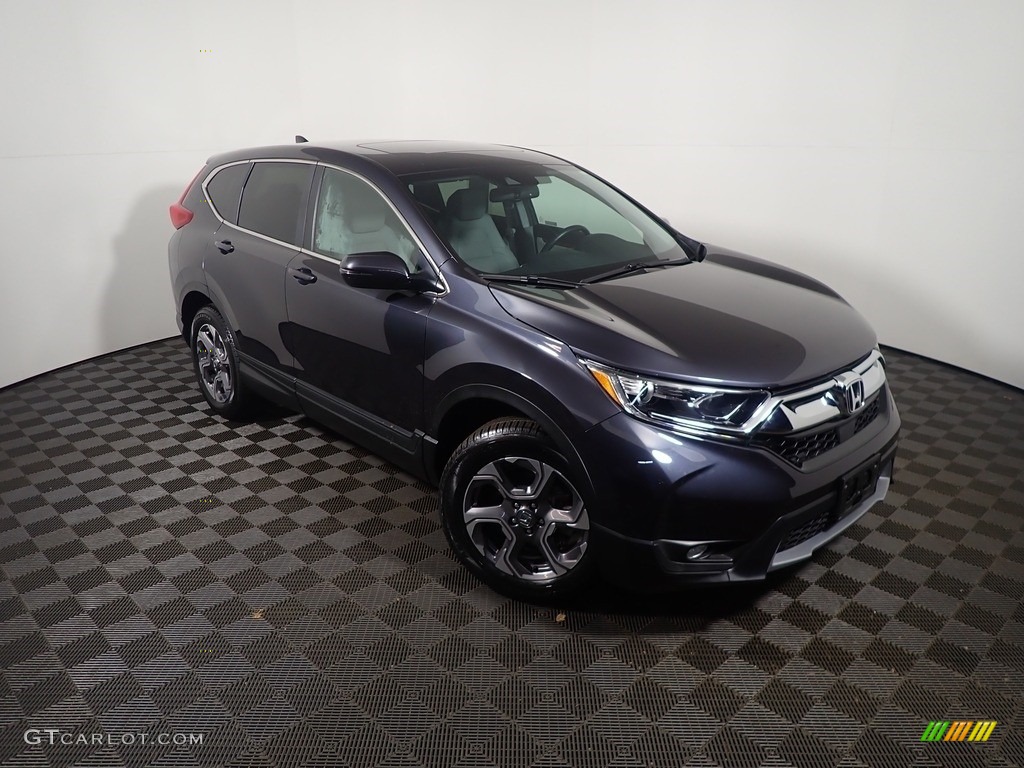 2019 CR-V EX-L AWD - Gunmetal Metallic / Gray photo #4