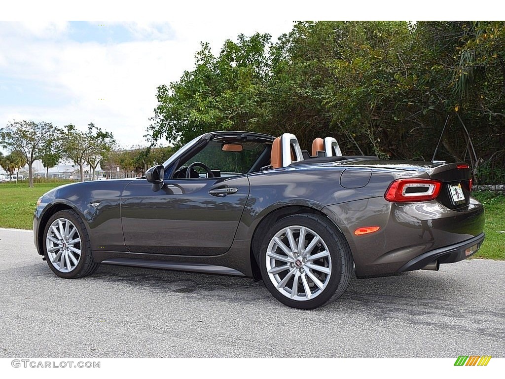 2017 124 Spider Lusso Roadster - Grigio Moda Meteor Grey / Saddle photo #4