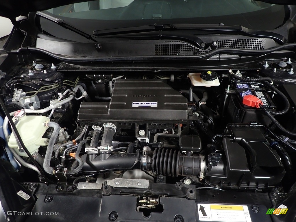 2019 CR-V EX-L AWD - Gunmetal Metallic / Gray photo #8