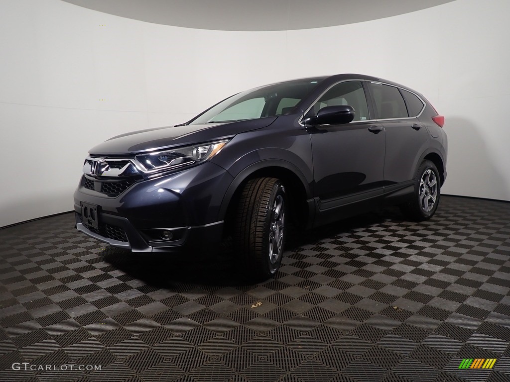 2019 CR-V EX-L AWD - Gunmetal Metallic / Gray photo #9