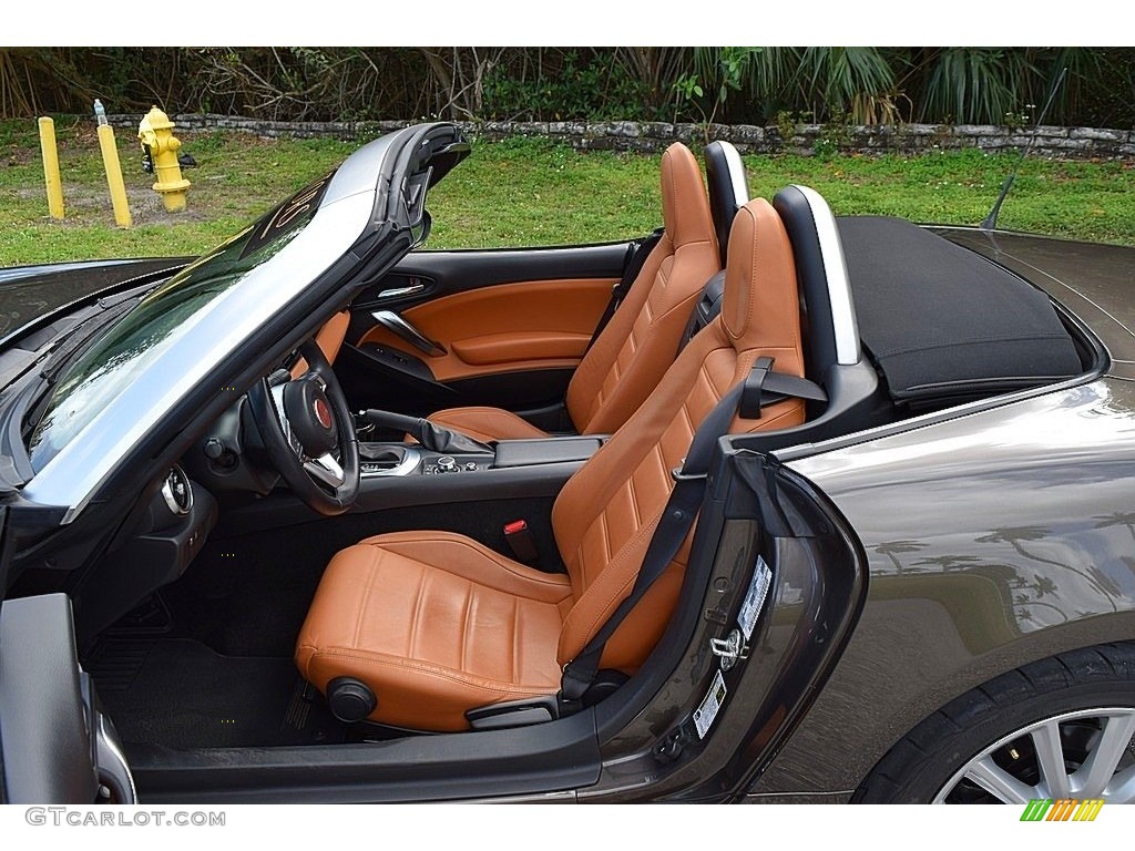 Saddle Interior 2017 Fiat 124 Spider Lusso Roadster Photo #143808589