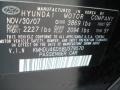 Black Pearl - Elantra GLS Sedan Photo No. 19