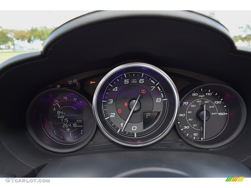 2017 Fiat 124 Spider Lusso Roadster Gauges Photo #143809165