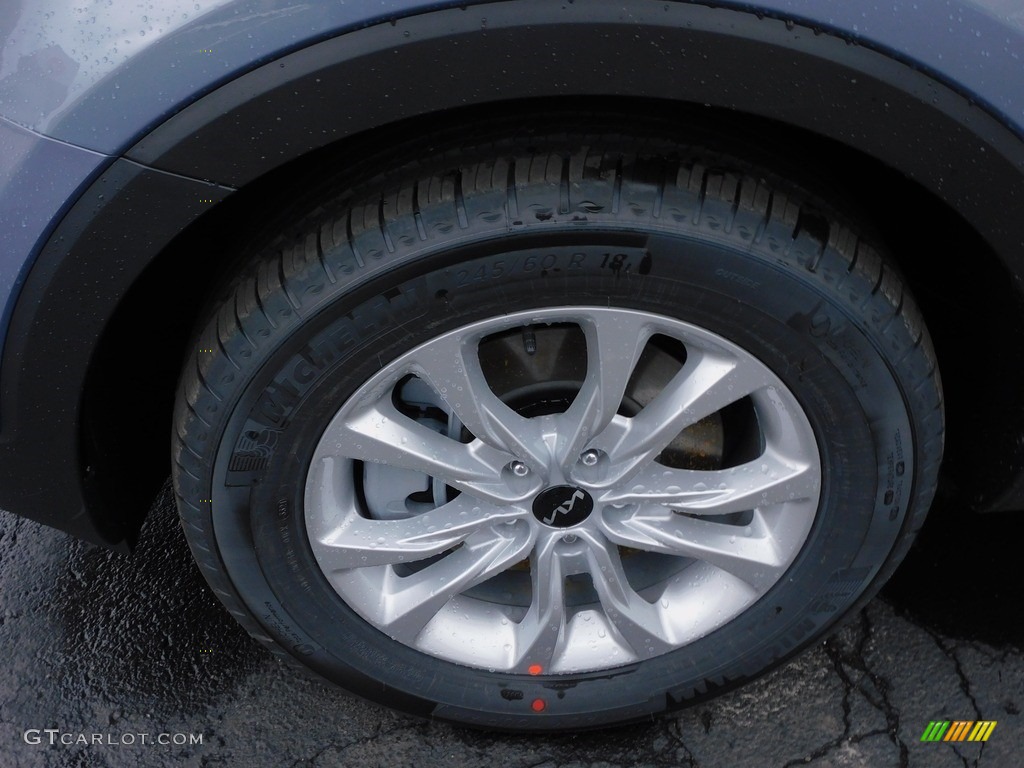 2022 Telluride LX AWD - Everlasting Silver / Black photo #11