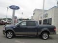 Medium Wedgewood Blue Metallic - F150 Lariat SuperCrew 4x4 Photo No. 2