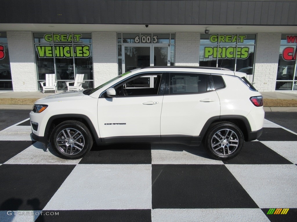 White Jeep Compass