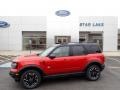 Hot Pepper Red 2022 Ford Bronco Sport Outer Banks 4x4