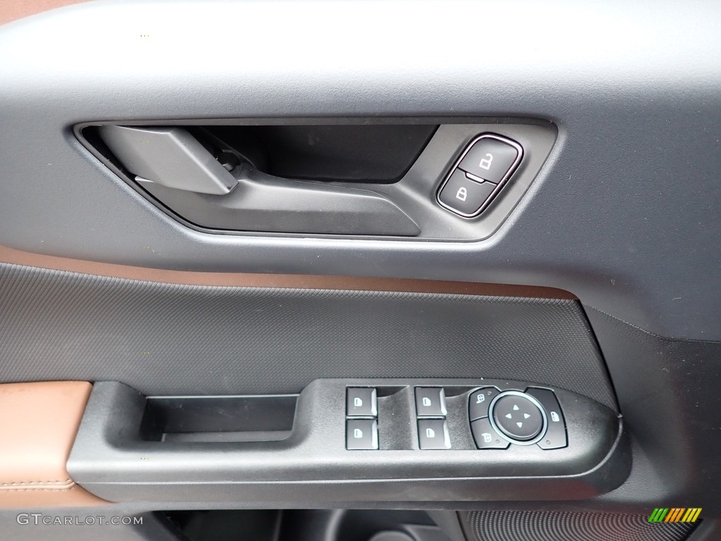 2022 Ford Bronco Sport Outer Banks 4x4 Ebony/Roast Door Panel Photo #143811313